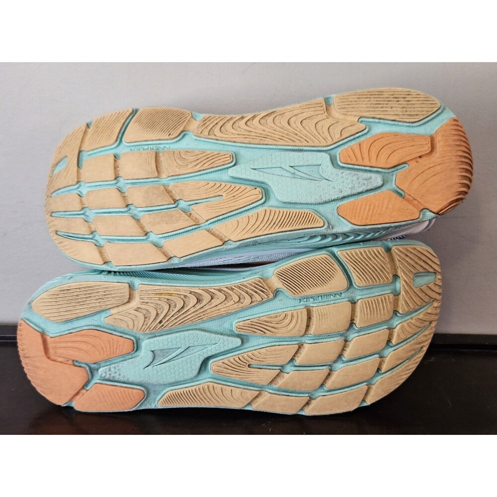 Altra Paradigm 6 EGO MAX Womens Sneaker Shoes Size 9.5 White Green Running Gym - Picture 6 of 7